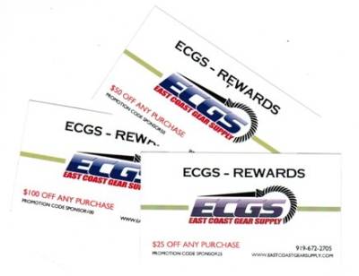 $25 ECGS Rewards Gift Card