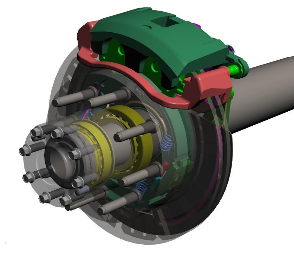 Complete 40 Spline Assembly