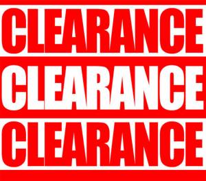 CLEARANCE