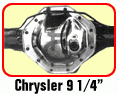 Rear Axle Shafts - Chrysler 9.25 Shafts