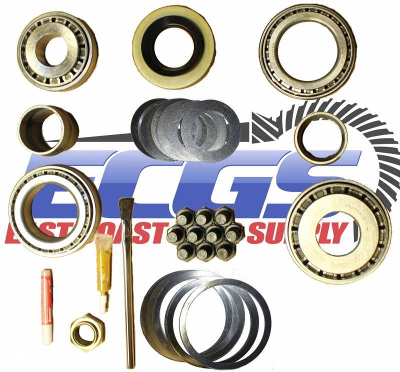 Ring & Pinion Gear Kit Package Front & Rear with Installation Kits fits Toyota 8/8IFS Differential 4.30 Ratio A/T without E-Locker