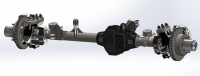 ECGS - ECGS D60HP KINGPIN FRONT AXLE - JL/JT