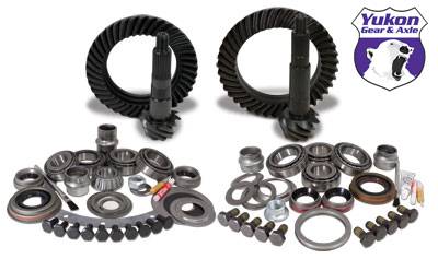 Yukon Gear & Install Kit package for Jeep XJ with Dana 30 front and  Chrysler 8.25” rear, 4.56 ratio.