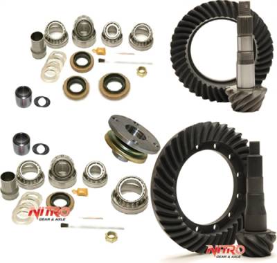 Nitro Gear - 2005-2015 Toyota Tacoma without E-Locker, 4.10 Ratio, Nitro Front & Rear Gear Package Kit - Image 1