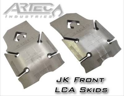 Artec Industries - Artec JK Front LCA Skids - Image 1
