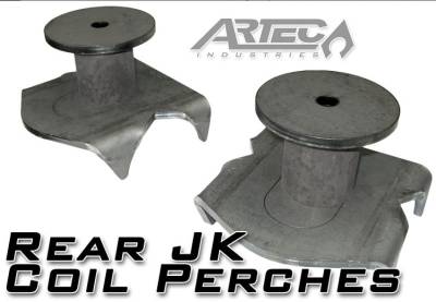 Artec Industries - Rear JK Coil Perches and retainers (Pair) - Image 1