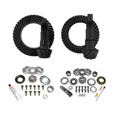 Yukon Gear - Yukon Complete Gear and Kit Package for JT Jeep Non-Rubicon & Rubicon, D44 (M220) Rear & D44 (M210) Front, 4.56 Gear Ratio - Image 1