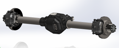 ECGS - GM 14 Bolt Rear Axle - 40 Spline - Image 1