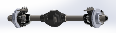 ECGS - ECGS 14 BOLT KP540 - FULL SHAVE REAR STEERING AXLE - Image 1