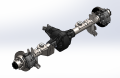 ECGS - ECGS D80 Rear Axle Assembly - 40 Spline - JL - Image 2