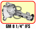 GEARS, INSTALL KITS, CARRIERS, SPIDER GEARS - GENERAL MOTORS - GM 8.25 IFS