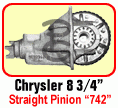 GEARS, INSTALL KITS, CARRIERS, SPIDER GEARS - CHRYSLER - Chrysler 8.75 "742"