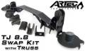 AXLE SWAP PARTS - Ford 8.8" Parts - Artec Industries - TJ - FORD 8.8 Artec Swap Kit with Truss